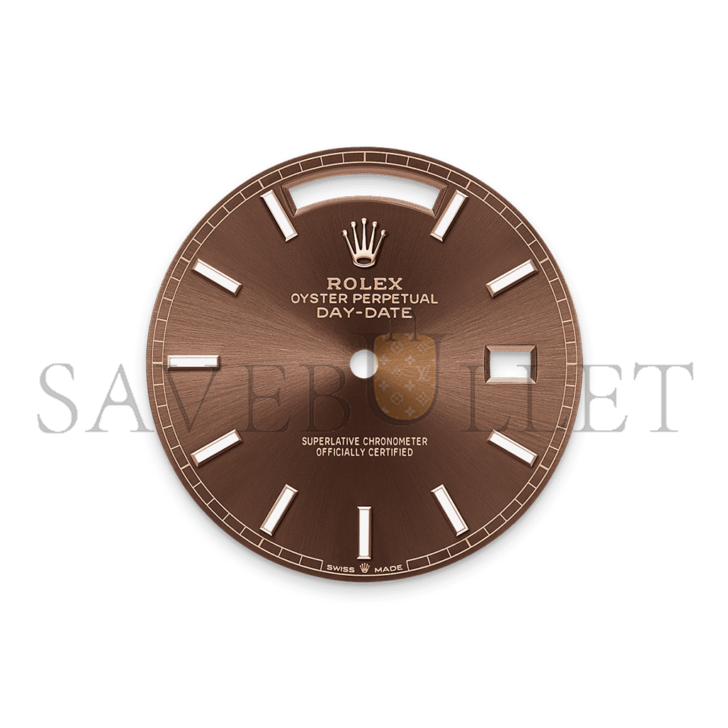 R*l*x day-date 40 oyster, 40 mm, everose gold watch 228235-0053