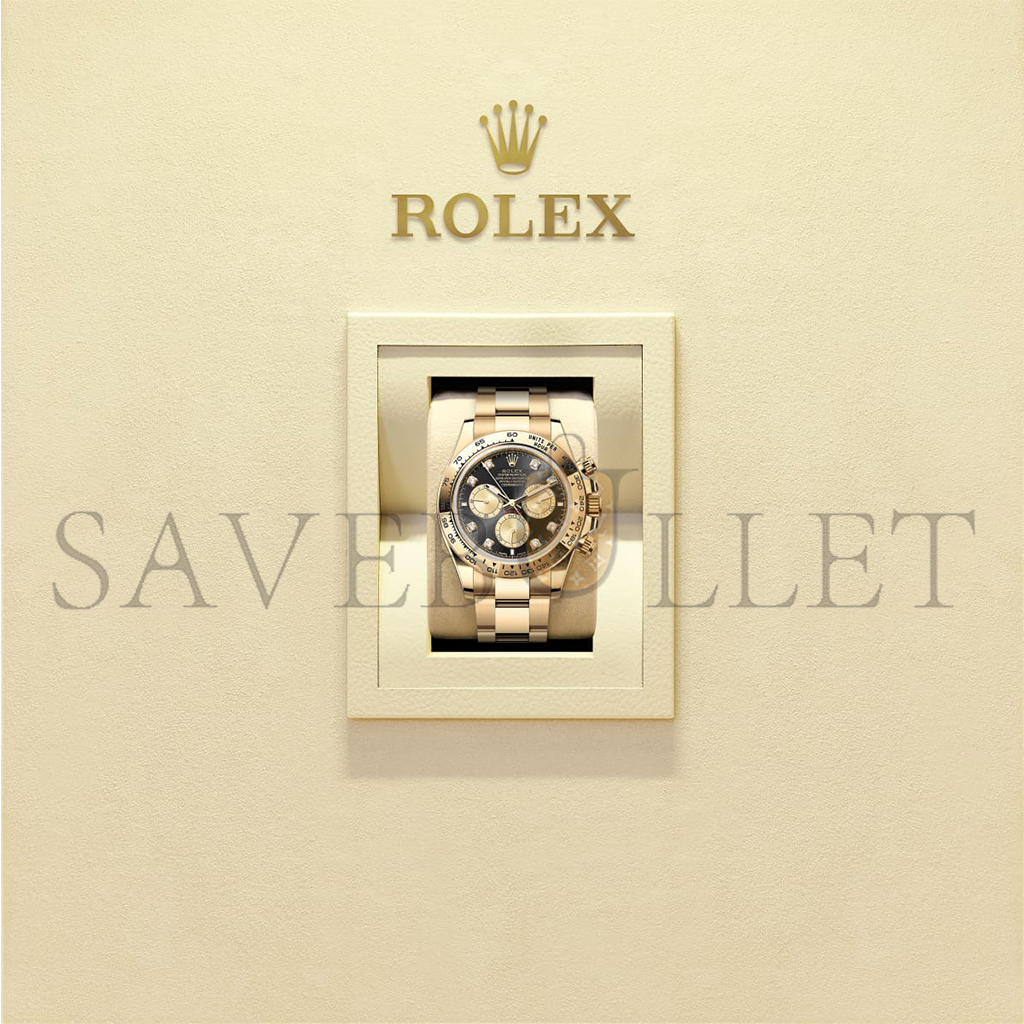 R*l*x cosmograph daytona oyster, 40 mm, yellow gold watch 126508-0003