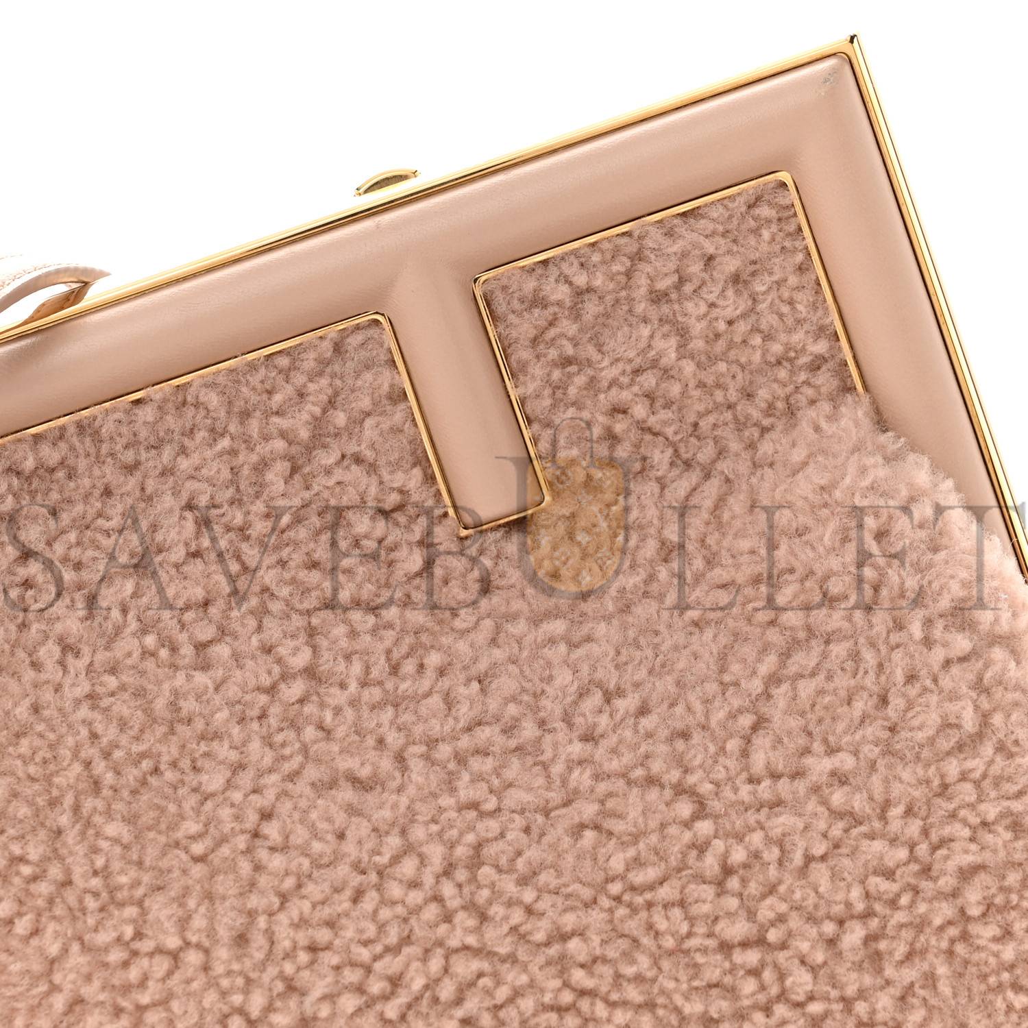 F**di shearling small F**di first rosa plaster (26*18*9.5cm)