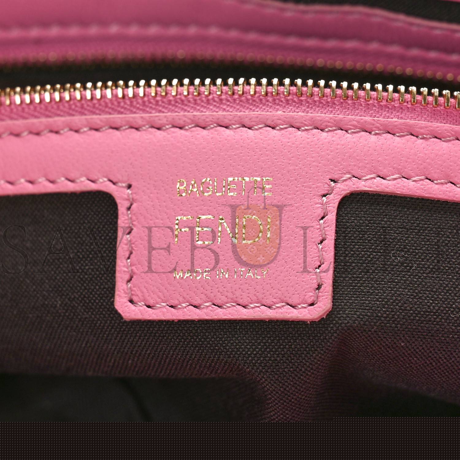 F**di nappa ff 1974 embossed baguette lollypop (27*15*6cm)