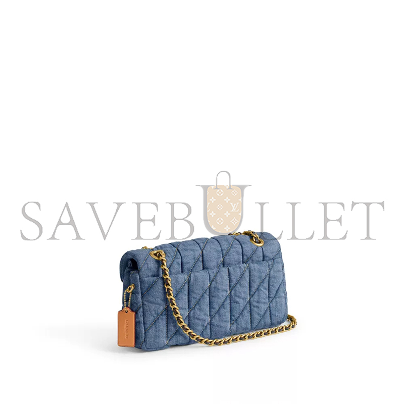 C0a*h tabby shoulder bag 26 with quilting cr704 (26*14*8cm)