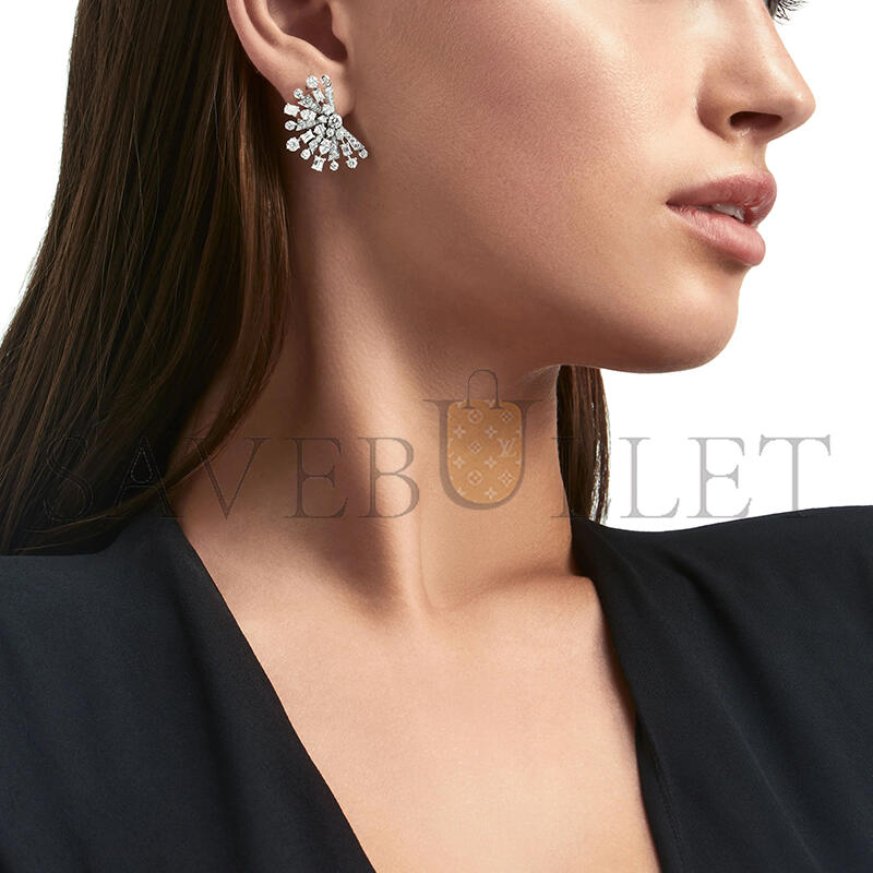 Gr*ff NEW DAWN MULTI-CUT D1am0nd STUD EARRINGS RGE1513