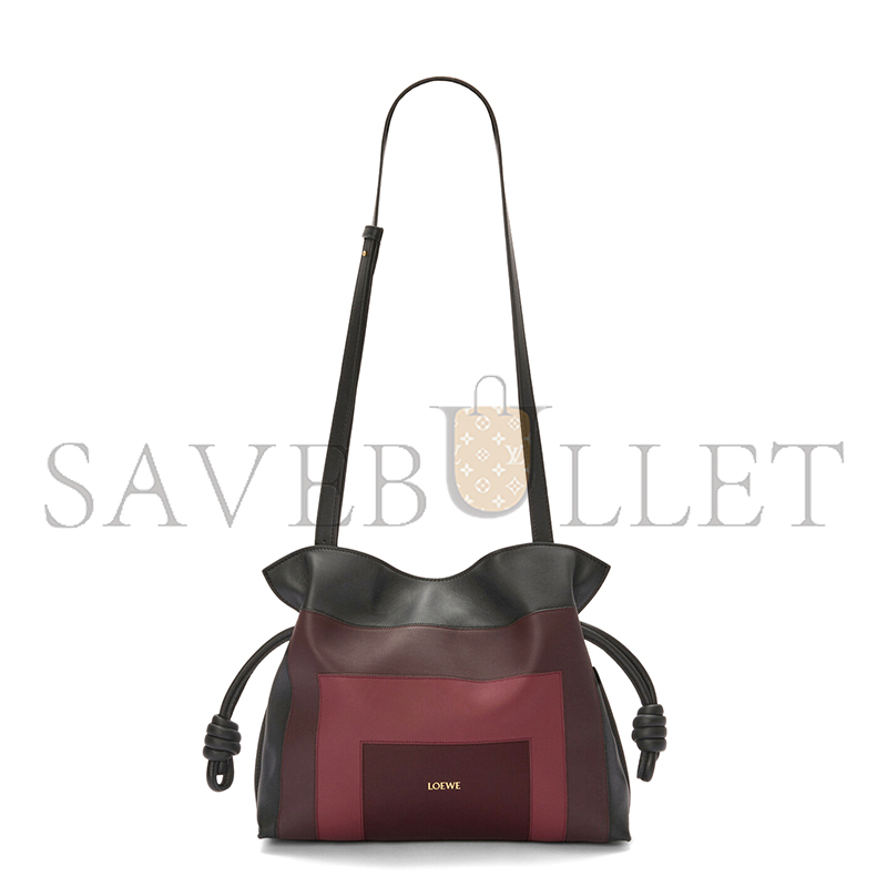 L0ew* x albers medium flamenco clutch in nappa calfskin a411fc1xdd (30*24.5*10.5cm)