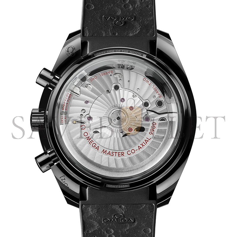 0me*ga speedmasterdark side of the moon 44.25 mm, black ceramic on rubber strap 310.92.44.51.01.004