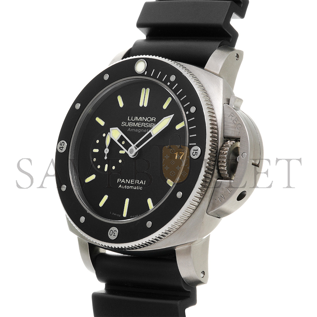 Pa*e*ai luminor submersible amagnetic watch pam00389
