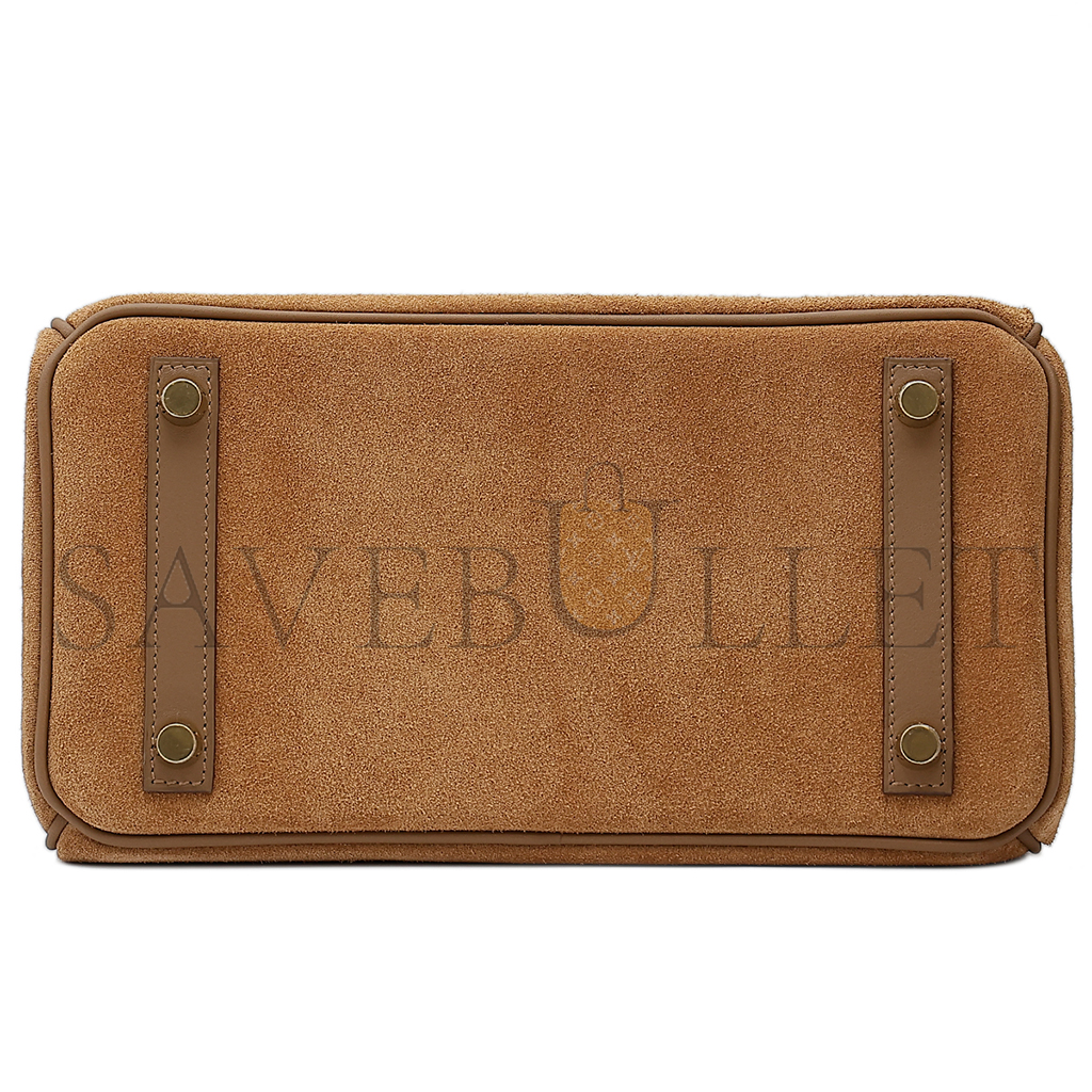 H**mes master birkin 25 3g alezan chestnut bag 2376731 (25*20*13cm)