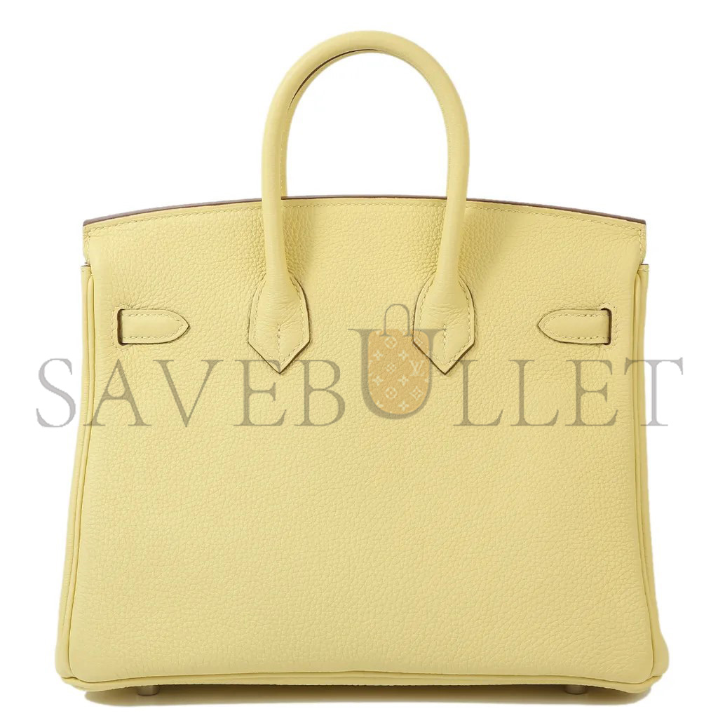H**mes master birkin 25 togo leather chick gold buckle h028369ck11 (25*18*13cm)