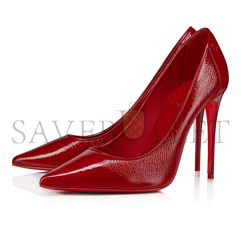 Ch**an louboutin sporty kate 100 mm pumps-vog patent leather-loubi-women 1250474r558