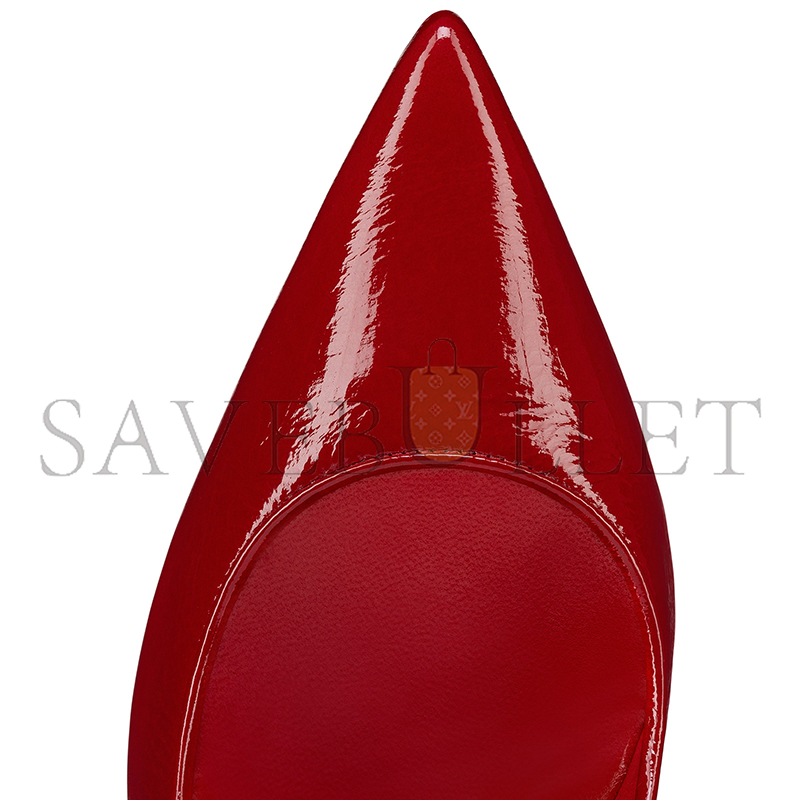 Ch**an louboutin sporty kate 100 mm pumps-vog patent leather-loubi-women 1250474r558