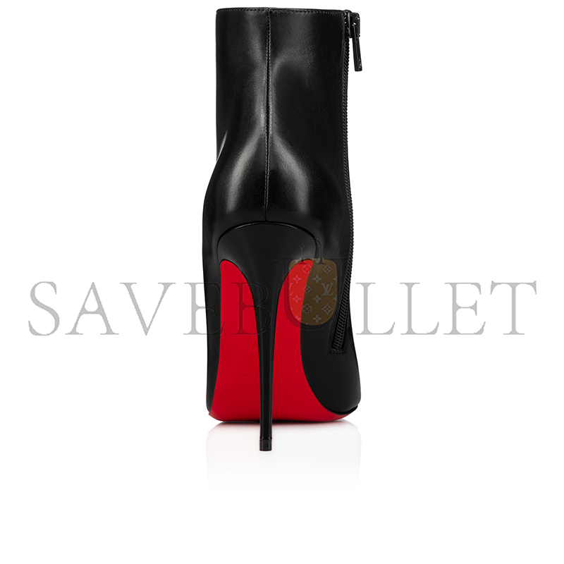 Ch**an louboutin so kate booty 100 mm low boots-calf leather-black-women 1140505bk01