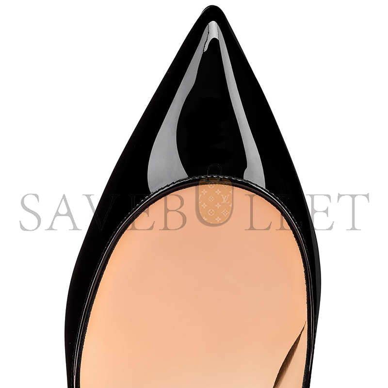 Ch**an louboutin pigalle 85 mm pumps-patent calf leather-black-women 1100382bk01