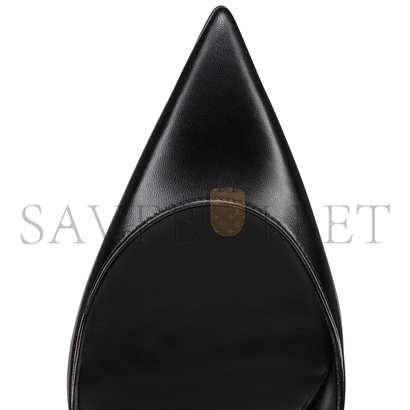 Ch**an louboutin condora strap 100 mm strappy pumps-leather-black-women 3230741b439