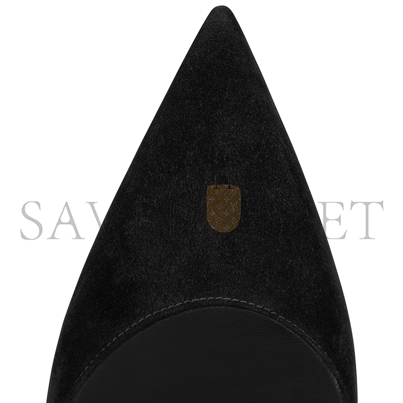 Ch**an louboutin condoroline 55 mm sling back pumps-veau velours-black-women 1250279b439