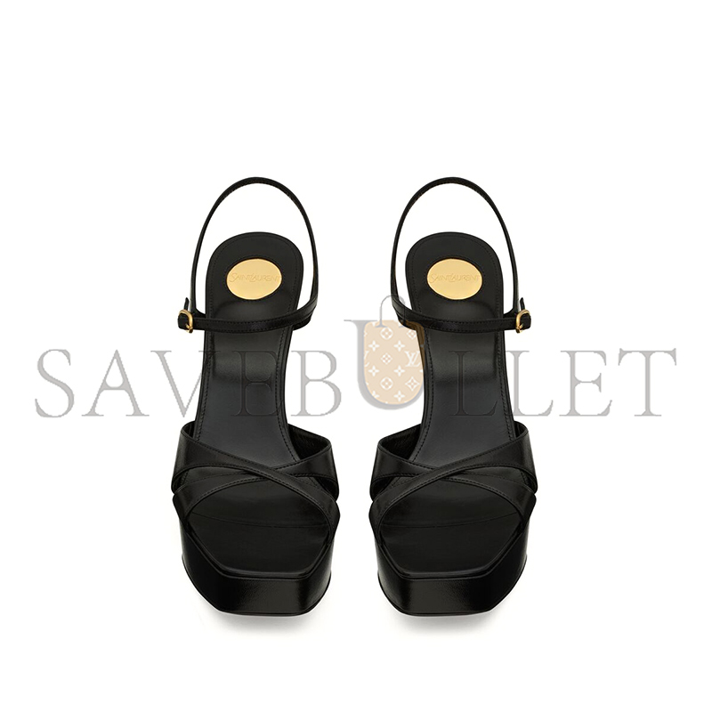 Y*L debbie platform sandals in smooth leather 820579aacsq1000