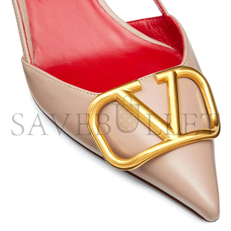 VALENTINO VLOGO SIGNATURE CALFSKIN SLINGBACK PUMP 40MM 1.6IN 5W2S0Q70DSH_P45