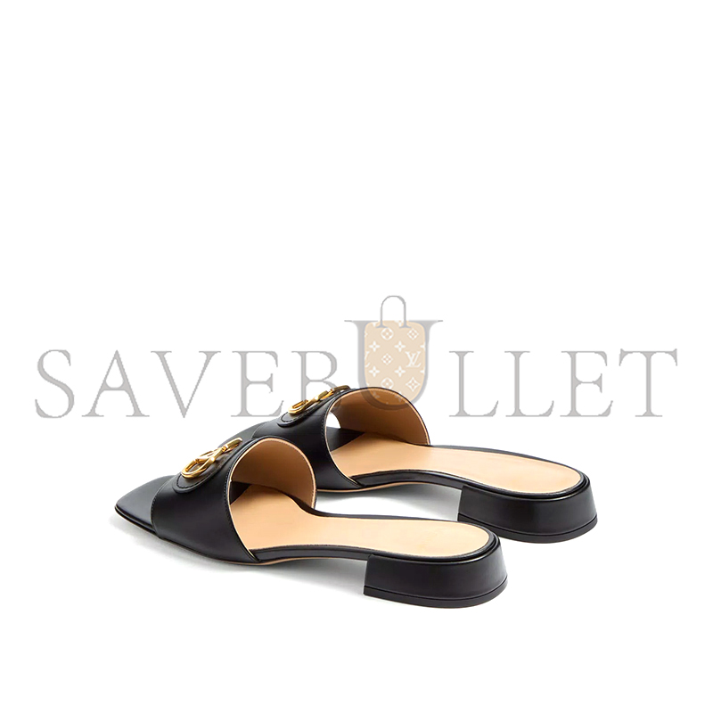 VALENTINO VLOGO SIGNATURE SLIDE SANDAL IN CALFSKIN 20MM 6W0S0LT0DSH_0NO