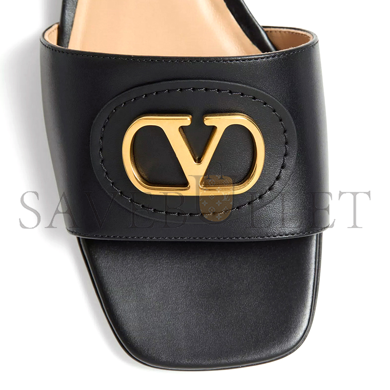 VALENTINO VLOGO SIGNATURE SLIDE SANDAL IN CALFSKIN 20MM 6W0S0LT0DSH_0NO