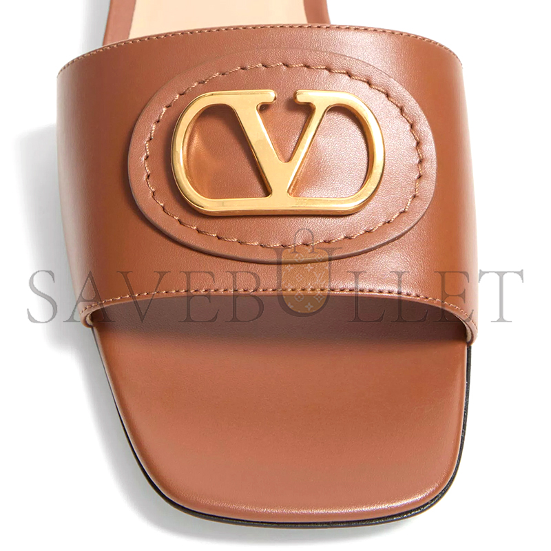 VALENTINO VLOGO SIGNATURE SLIDE SANDAL IN CALFSKIN 20MM 6W0S0LT0DSH_N58