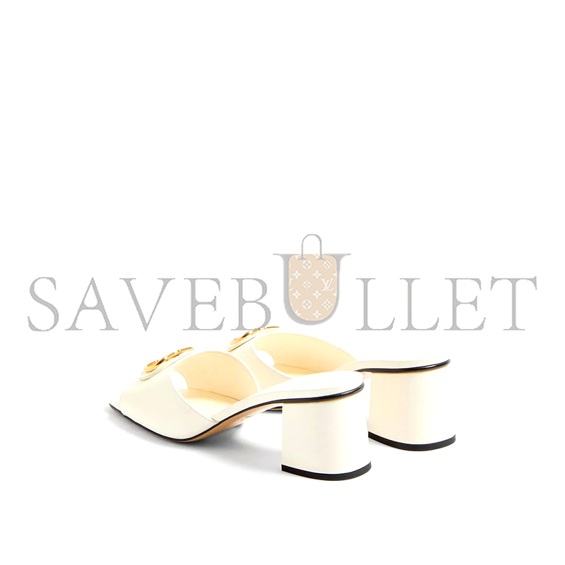 VALENTINO VLOGO SIGNATURE SLIDE SANDAL IN CALFSKIN 60MM 6W0S0MH7DSH_098