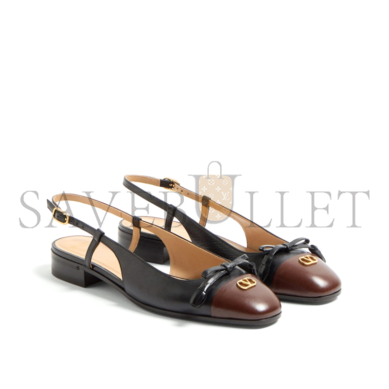 VALENTINO VALET DU ROI KID SLINGBACK BALLERINA 25MMM 6W0S0MH0DDT_BXV