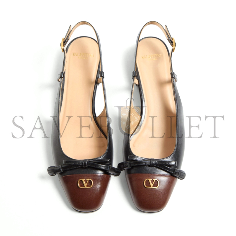 VALENTINO VALET DU ROI KID SLINGBACK BALLERINA 25MMM 6W0S0MH0DDT_BXV