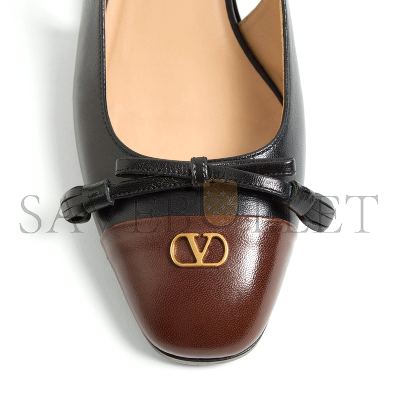 VALENTINO VALET DU ROI KID SLINGBACK BALLERINA 25MMM 6W0S0MH0DDT_BXV