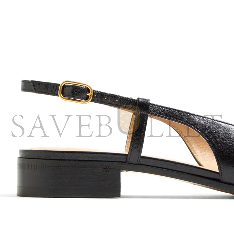 VALENTINO VALET DU ROI KID SLINGBACK BALLERINA 25MMM 6W0S0MH0DDT_BXV