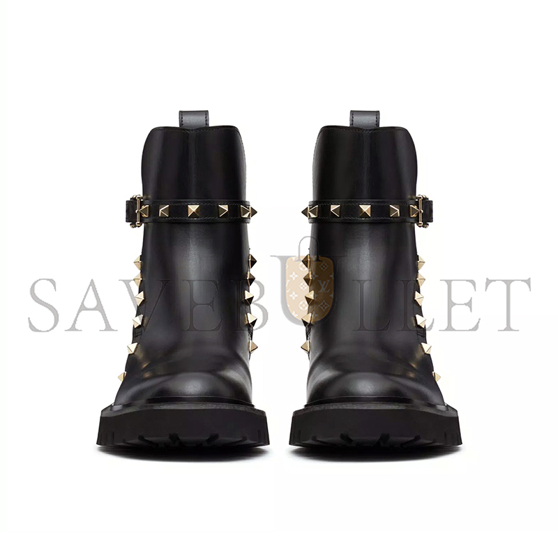 VALENTINO ROCKSTUD CALFSKIN ANKLE BOOT 40MM 3W0S0HY8AWE_0NO
