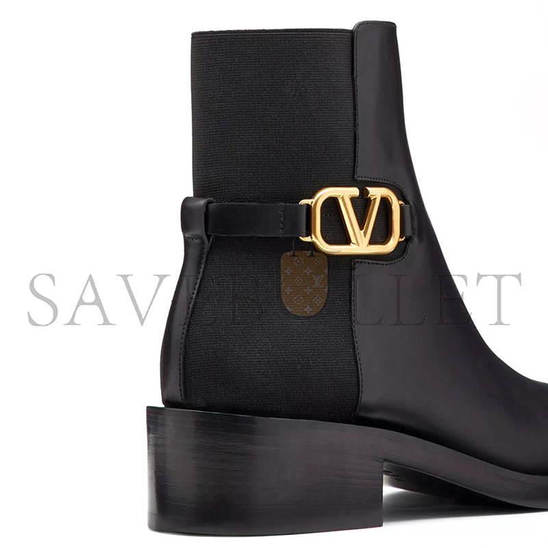 VALENTINO VLOGO SIGNATURE CALFSKIN ANKLE BOOT 30MM 5W2S0CT1PYH_0NO