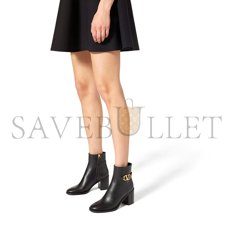 VALENTINO VLOGO SIGNATURE CALFSKIN ANKLE BOOT 75MM 5W2S0CK1DSH_0NO