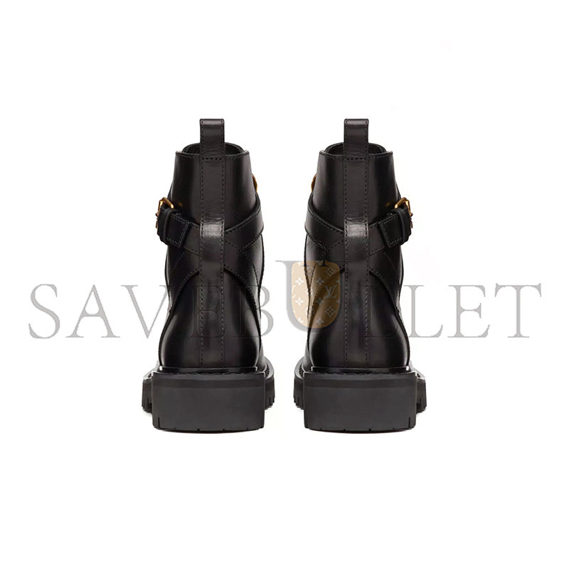 VALENTINO VLOGO SIGNATURE CALFSKIN COMBAT BOOT 35MM 5W2S0Q03BEK_0NO
