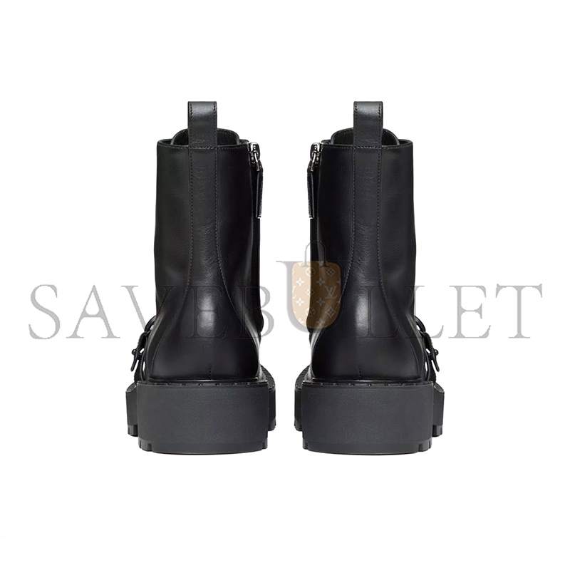 VALENTINO VLOGO SIGNATURE CALFSKIN COMBAT BOOT 45MM 5W0S0KT9EQC_0NO