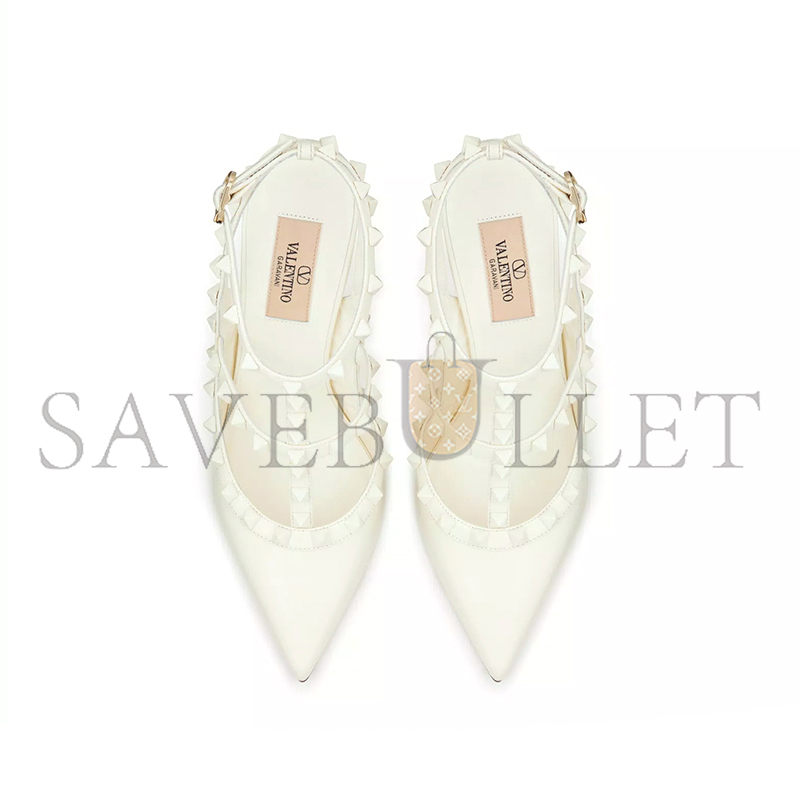 VALENTINO ROCKSTUD ANKLE STRAP PUMP WITH TONAL STUDS 100 MM 5W2S0393VB8_098