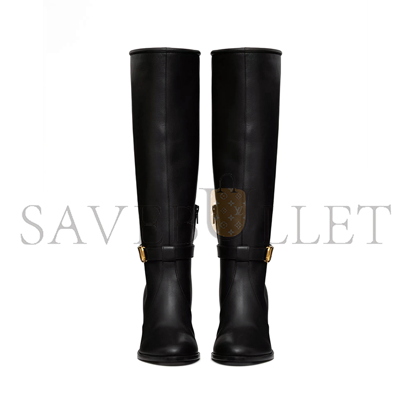 VALENTINO VLOGO SIGNATURE CALFSKIN BOOT 75MM 5W0S0KR5SGQ_0NO