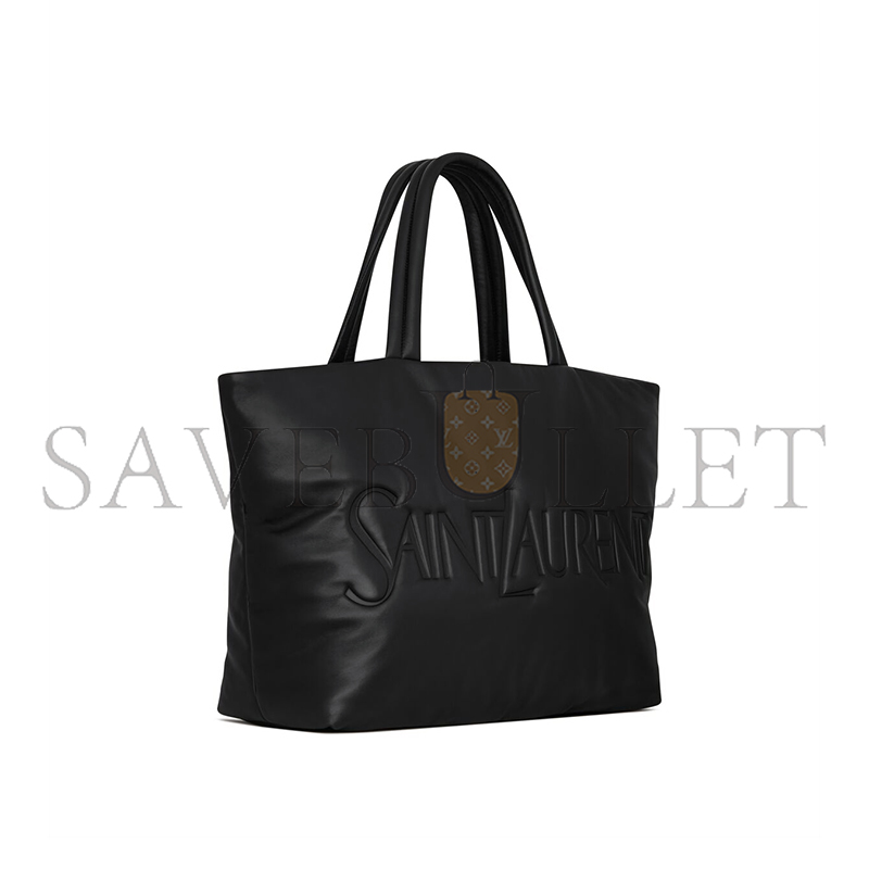 y*l Sa**t Lau*nt tote in nappa lambskin 756269aaciw1000 (50*43*17cm)