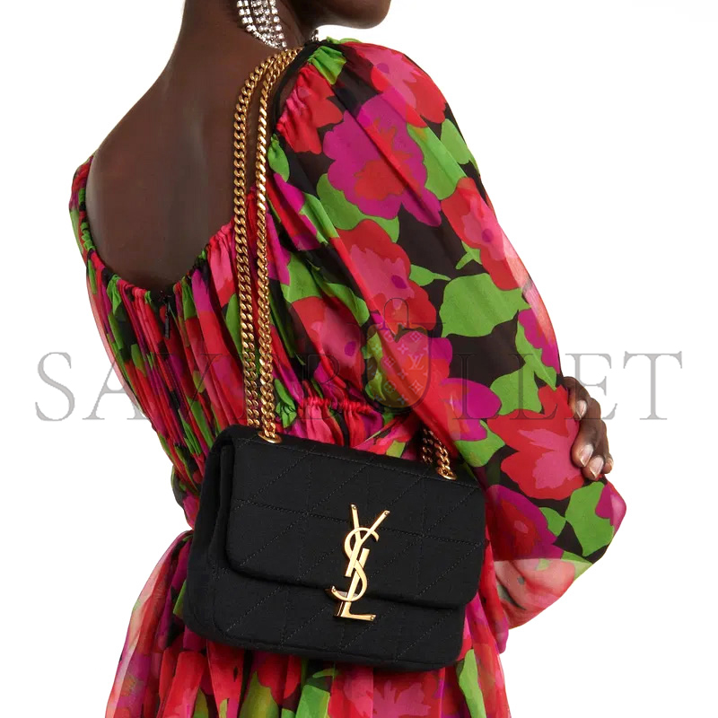 Y*L jamie small quilted shoulder bag in jersey 698162671812 (16*13*5cm)