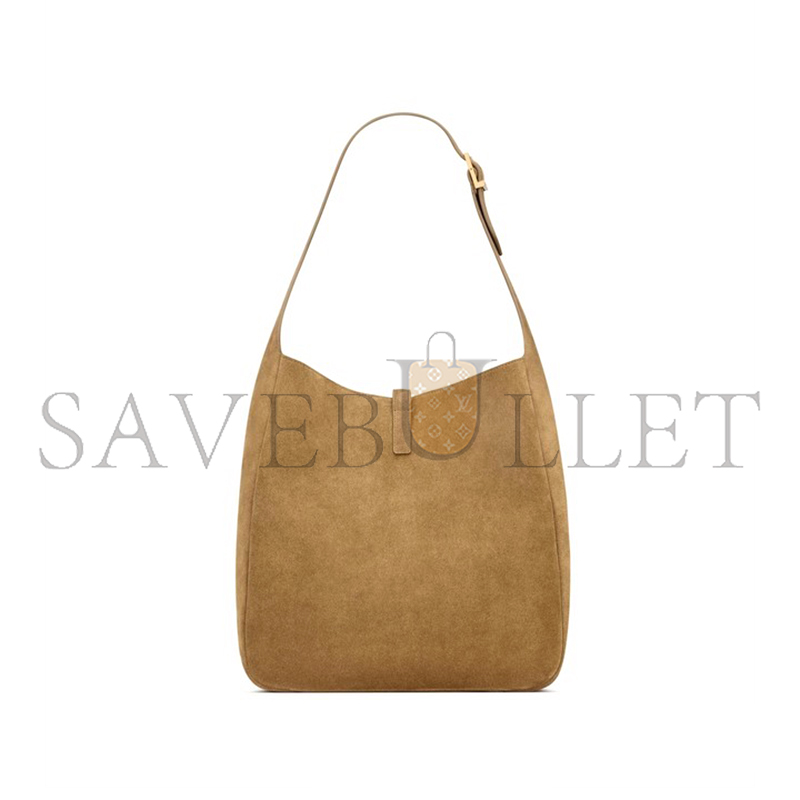 Y*L le 5 À 7 suede hobo bag in olive 7538371u80w3194 (30*31*13cm)