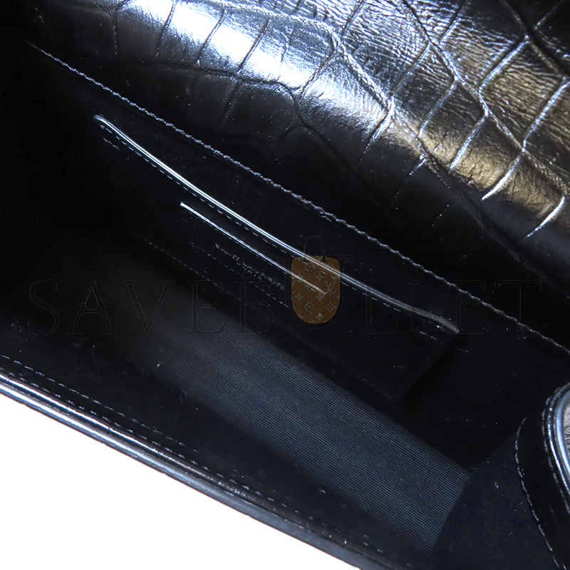 Y*L kate small chain bag with tassel in crocodile-embossed leather 452159600354 (20*12.5*5cm)