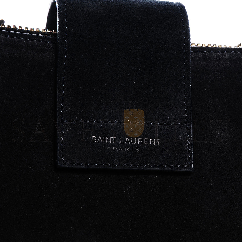 Y*L cassandre shopper black in suede 668900191372 (33*22*15cm)