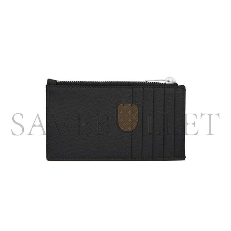Y*L cassandre matelassÉ fragments card case in grain de poudre leather 607915bow021000 (13*8*2cm)