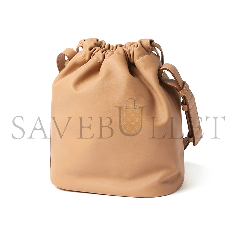 Y*L rive gauche laced bucket bag in leather 710261325688 (21*23*14cm)