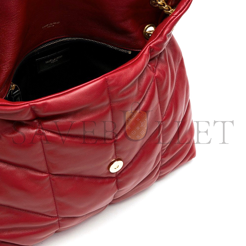 Y*L puffer medium chain bag in quilted lambskin 5774751el076008 (35*23*13.5cm)