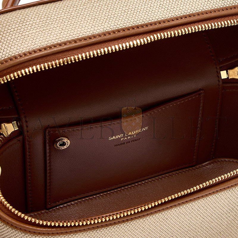 Y*L gaby mini vanity bag in canvas and leather 834213fac7t9856 (18*11*6.5cm)