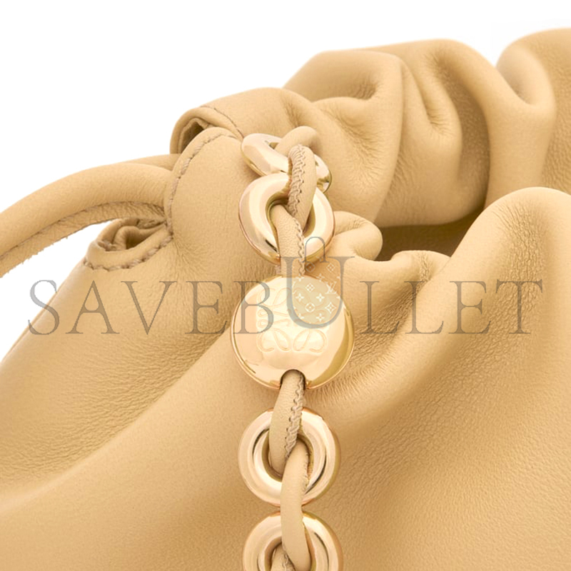 L0ew* medium flamenco purse in mellow nappa lambskin a411fcrx02 (30*20*10.5cm)