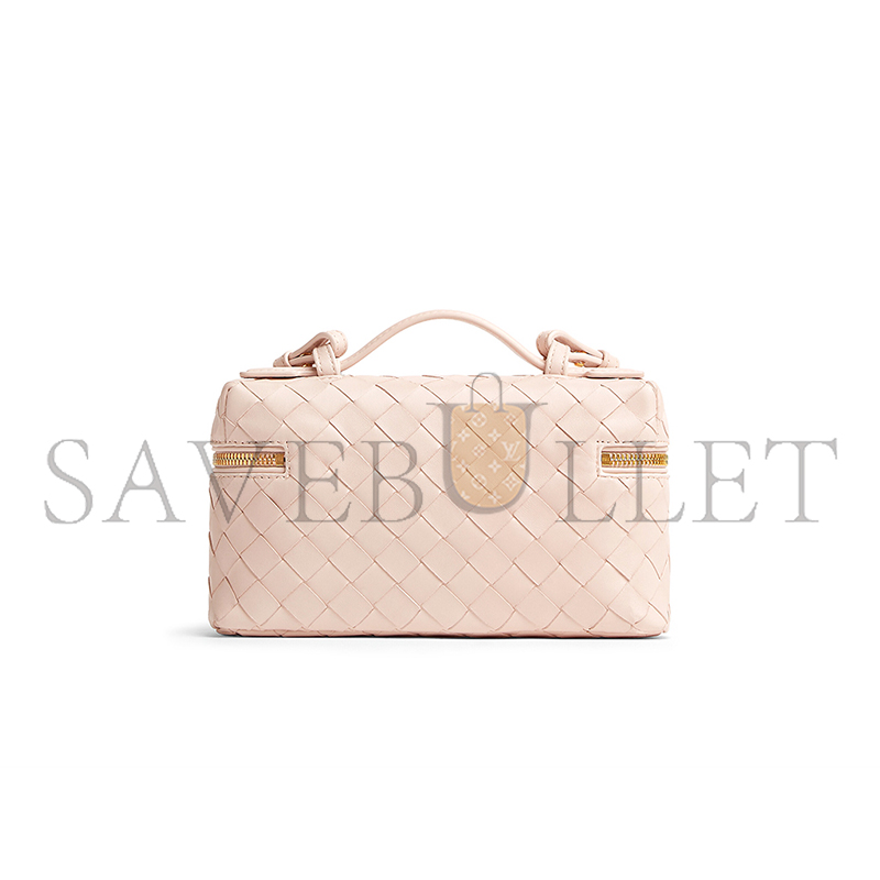 bo*te*ga Ve*ne*ta bang bang intrecciato leather vanity case 789109v3iv16805 (22*12.5*5cm)