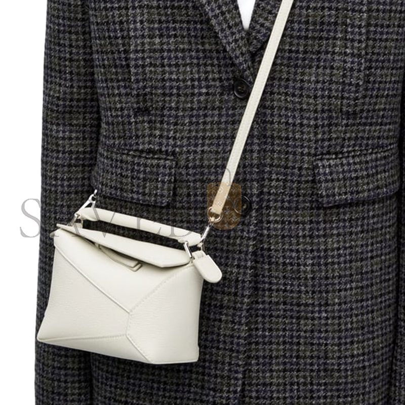 L0ew* mini puzzle edge bag in soft grained calfskin a510p88x16-9567 (18*12.5*8cm)