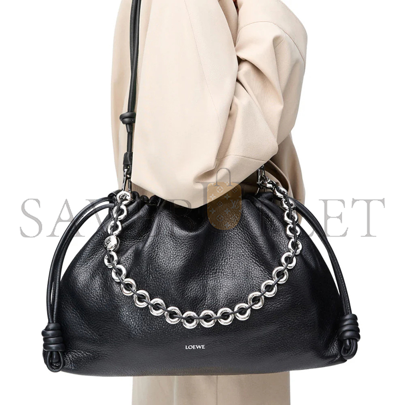 L0ew* large flamenco purse in deerskin 012401-241 (41*26*9cm)