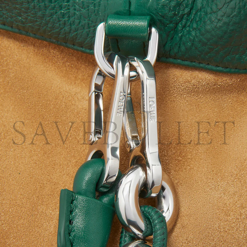 L0ew* large flamenco purse in deerskin a411fpdx24-511 (41*26*9cm)