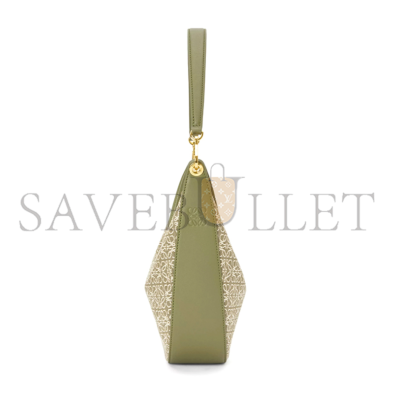 L0ew* luna anagram in jacquard and leather a923pl9x01-4364 (30*27*8cm)