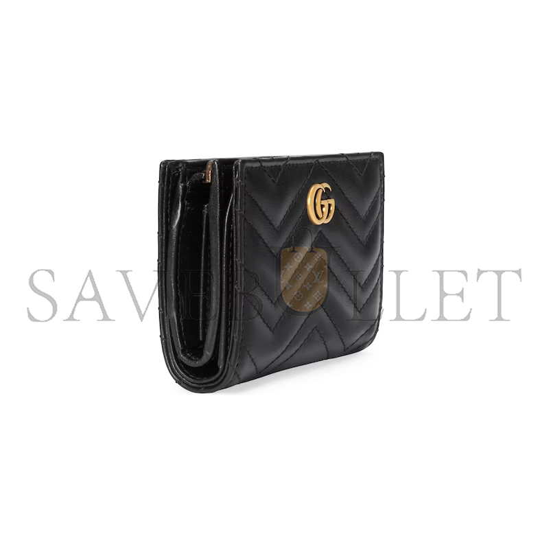 Gvc*1 gg marmont wallet ‎‎773427 (11*8.5*3cm)